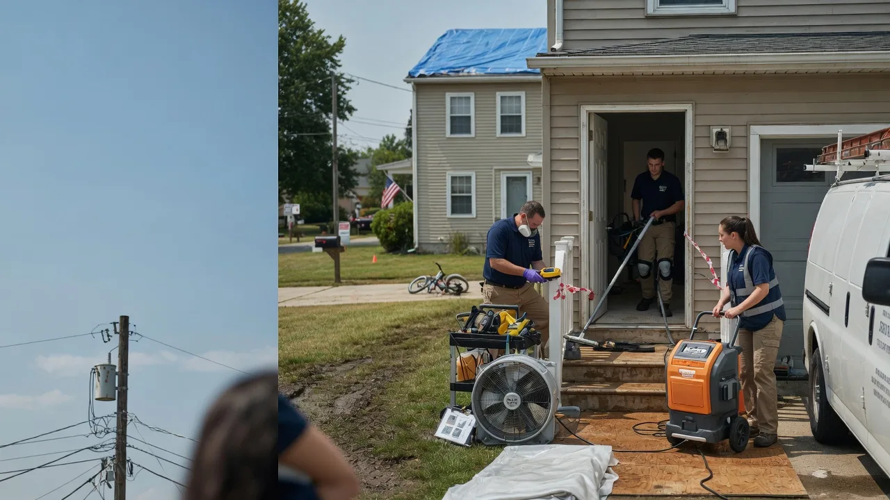Water Damage Repair in Storrs Mansfield, CT near me